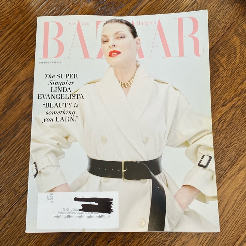 Harper’s Bazaar Magazine - May 2025 - Linda Evangelista - The Beauty Issue
